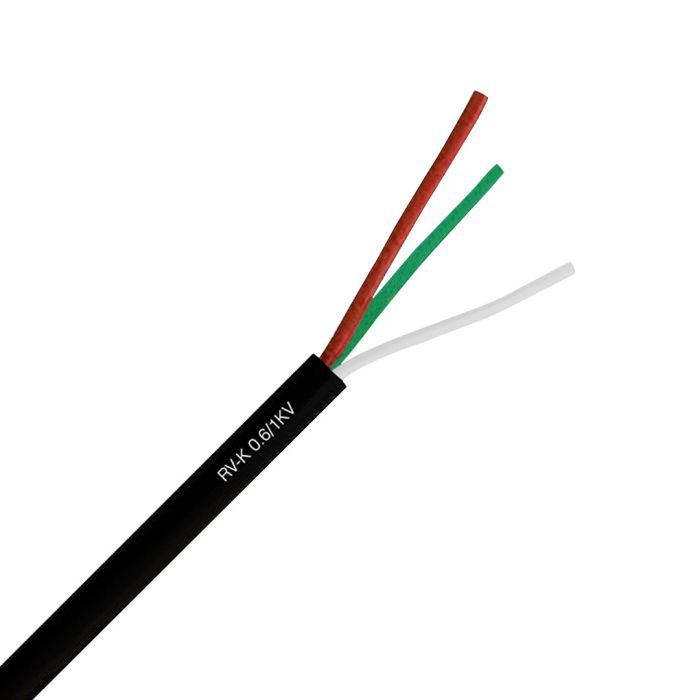 Cordon electrico 3 x 0,75 mm x metro