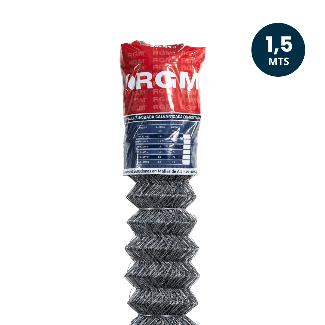 Malla bizcocho 1.50 x 25 mts (6015) RGM