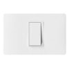 Interruptor simple 10A 9/12  Luzica blanco Bticino