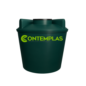 Estanque Vertical 2400 Lts verde Contemplas