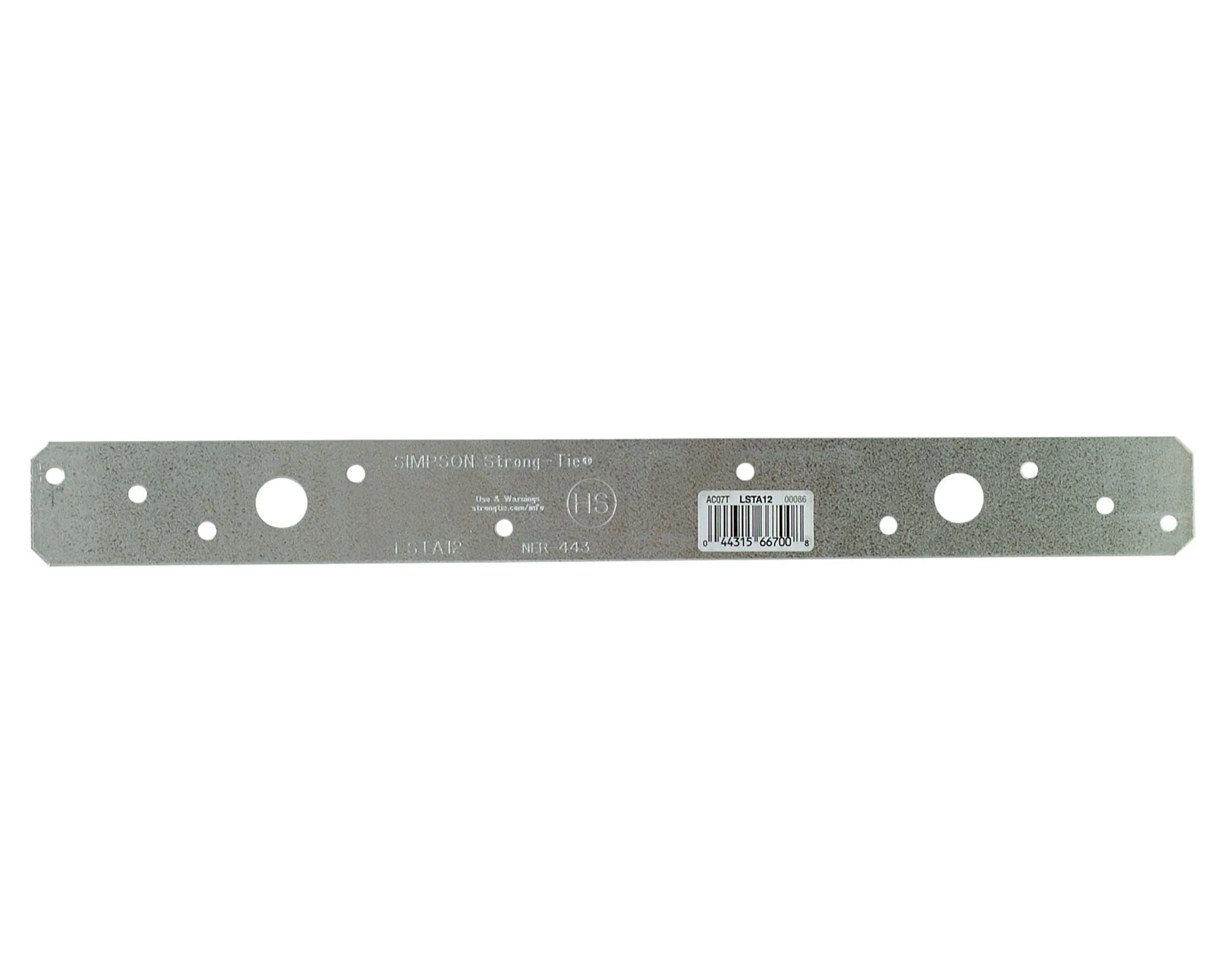 Fleje L=9" espesor 1,3mm  Simpson