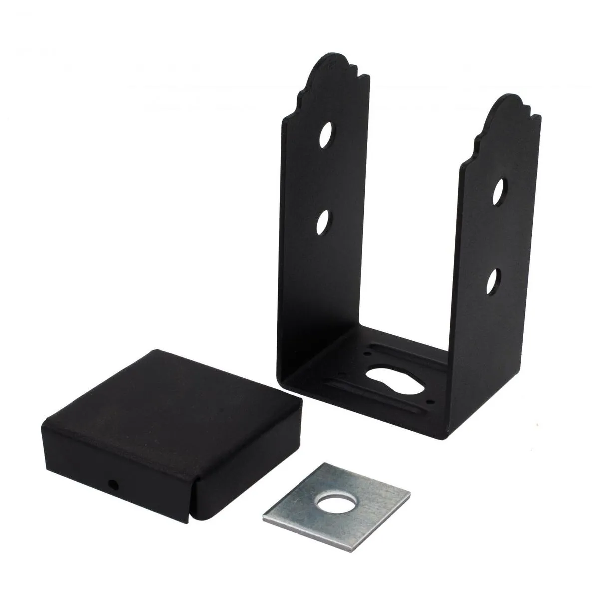 Base de poste 4 x 4 negro outdoor Simpson
