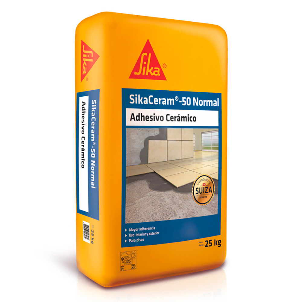 Sika Ceram 50 adhesivo cerámicos saco 25kg