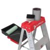 Escalera tijera aluminio 1.22 Mts 4P 150 kg  Cuprum