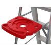 Escalera tijera aluminio 1.22 Mts 4P 150 kg  Cuprum