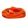 Alargador eléctrico naranjo 10 mts 10A Ekoline