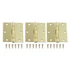 Bisagra 3.5 x 3.5´´x 2,2mm c/rodamientos bronce 3 unidades Odis