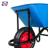 Carretilla AZUL  90lts c/rueda pantanera Lioi