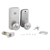 Cerradura embutida digital 6500 plata Odis