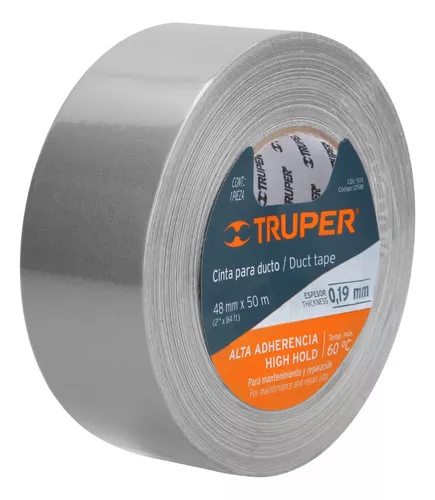 Cinta ductos 48mm x 50 mts Truper
