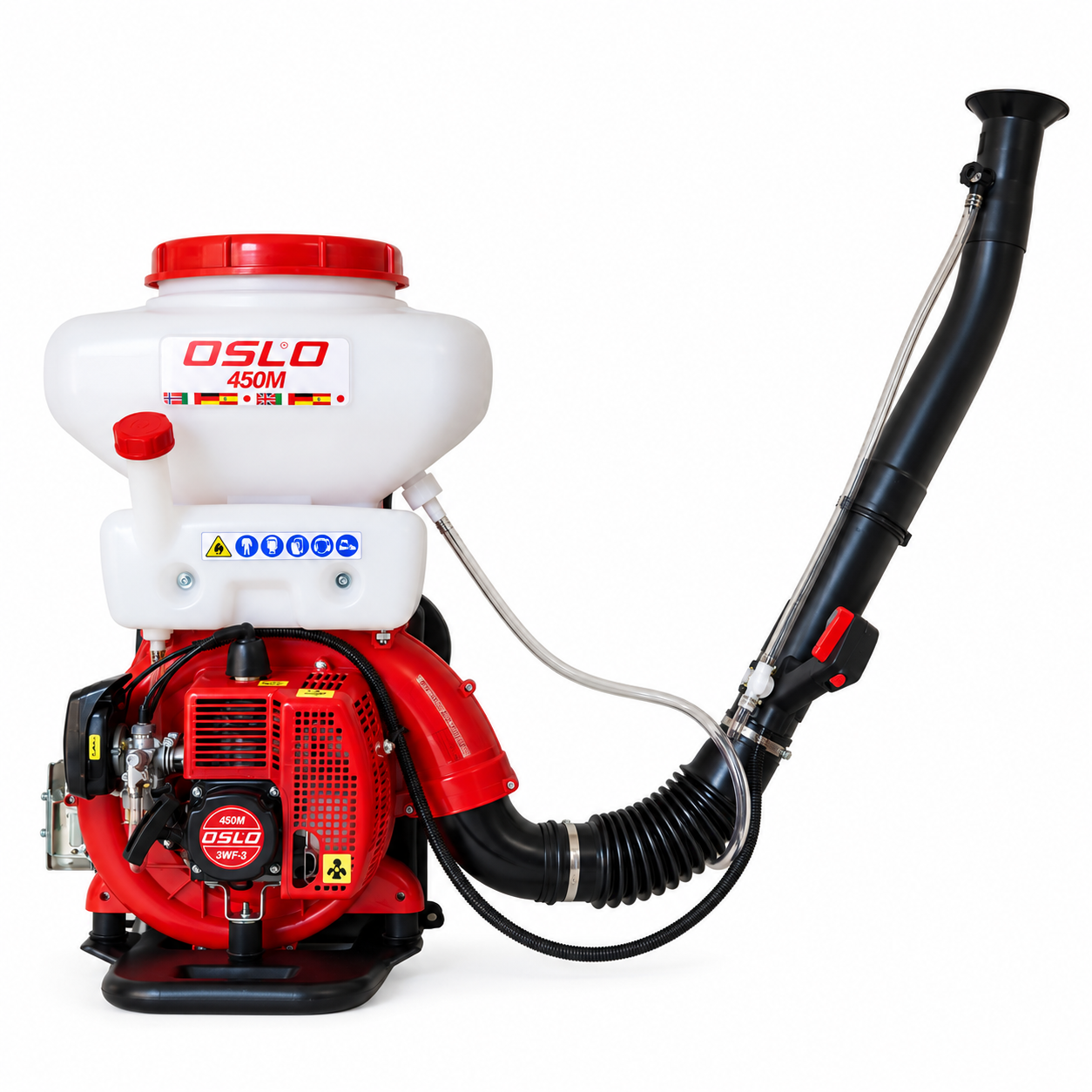 Fumigador pulverizador espalda 450M 2.86HP  joystick Oslo