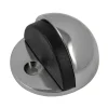 Tope puerta 1/4 esfera plata Odis