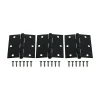 Bisagra 3.5 x 3.5´´x 2,2mm c/rodamientos negra 3 unidades Odis