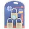 Candado B50 x 3unidades  50mm llaves iguales Odis