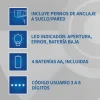 Caja de seguridad 14.9 lts 250 x 350 x 250mm color negro Odis
