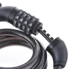 Candado bici con clave cablelock 120 cms negro Odis