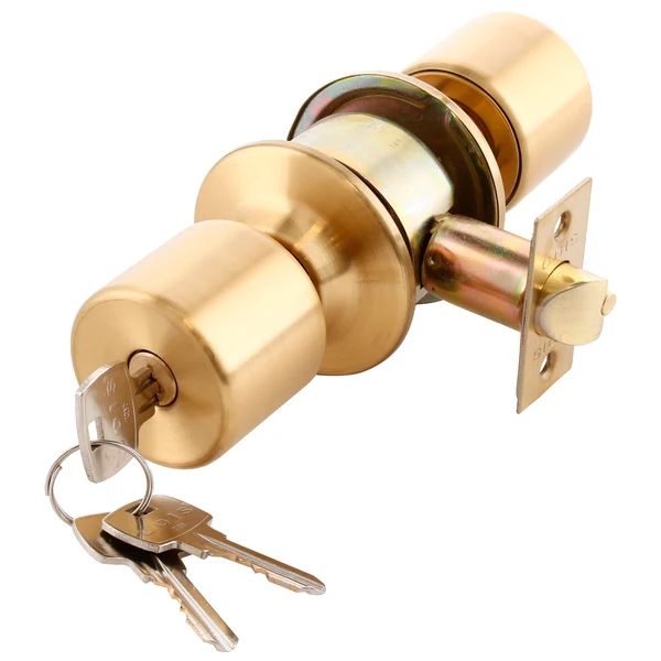 Cerradura embutida cilíndrica dormitorio/oficina 205 Bronce Odis