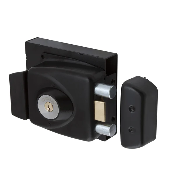 Cerradura sobreponer 773 negra Odis