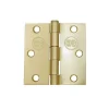 Bisagra acero 3 X 3 x 2mm bronce pulido 3 unidades Odis