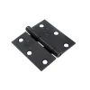 Bisagra acero 3 X 3x 2mm negro 3 unidades Odis