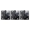 Bisagra acero 3 X 3x 2mm negro 3 unidades Odis