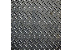 Plancha acero diamantada 3mm 1 x 3 mts