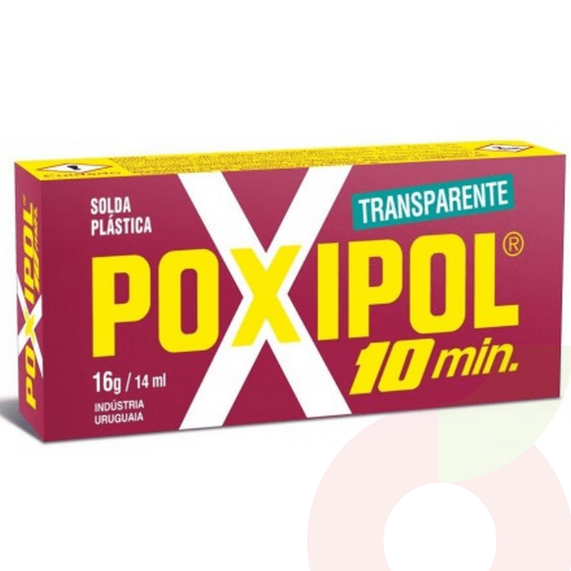 Poxipol transparente 16gr 10 minutos