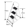 Piso escalera acero 100 cms 3P  140kg Tecnoplus