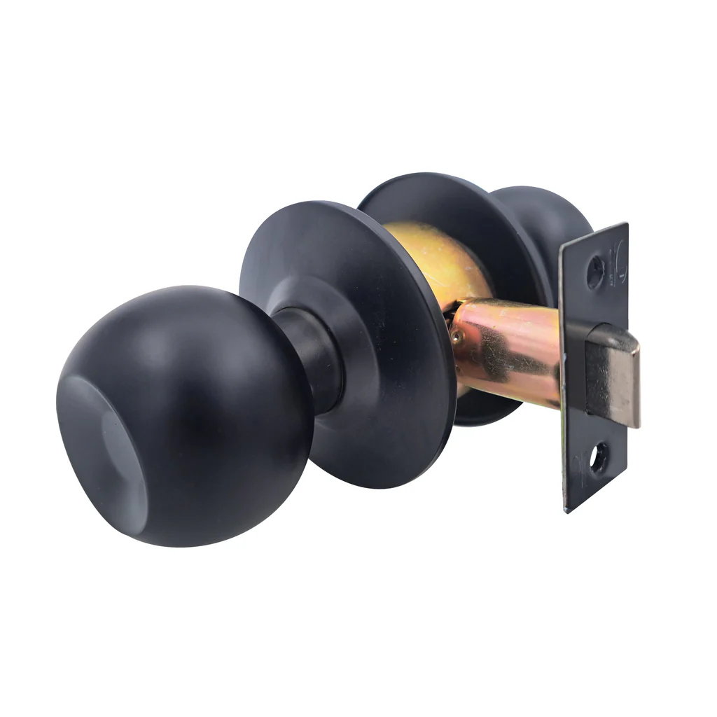 Cerradura Cilíndrica Sfera 11405 Libre Paso Negro POLI