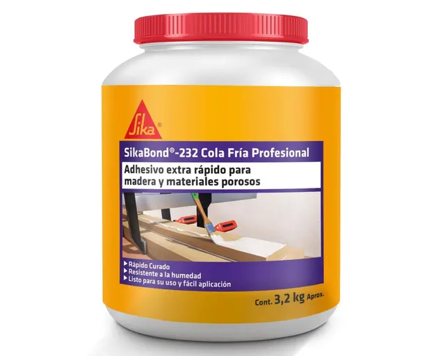 Sikabond 232 cola fría profesional 3.2kg. SIKA