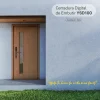 Cerradura digital YSD100 B35 huella digital WIFI níquel satinada Yale