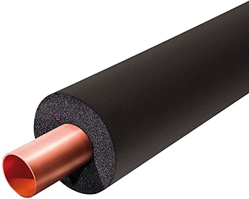 Aislante cañería 9mm espesor x 12 mm interior x 2 mts de largo negro