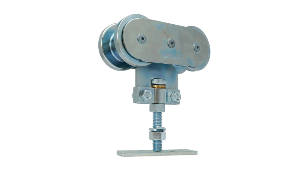 Corredera D 700 2 unidades acero cincado para riel U700 Ducasse
