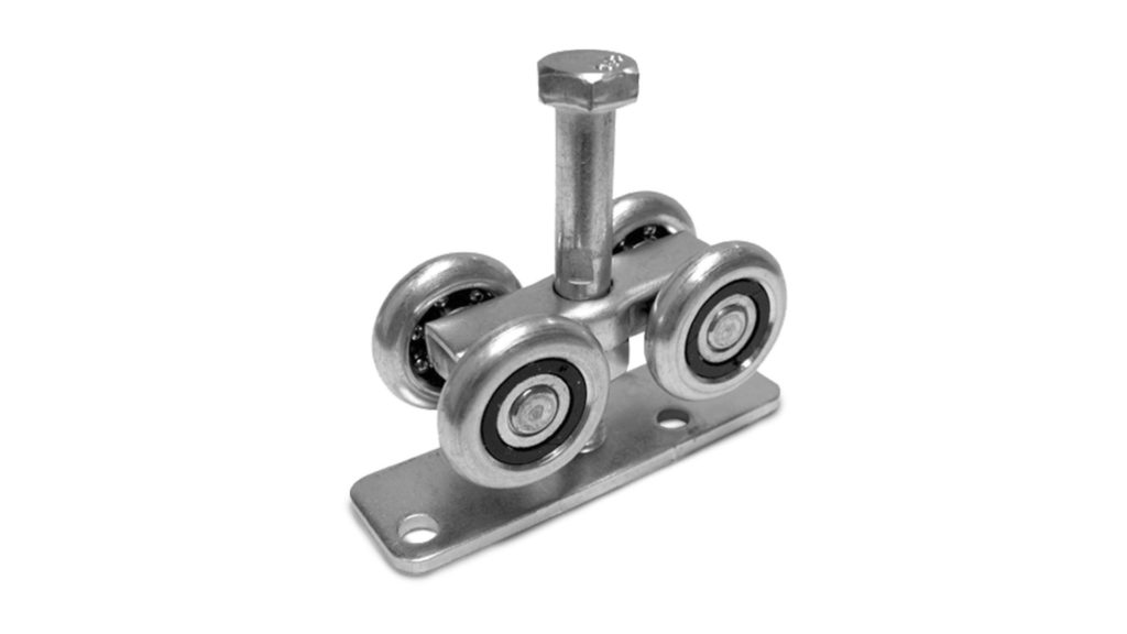 Corredera Eco-100 2 unidades acero cincado para riel U100 Ducasse