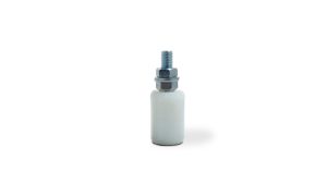 Guía simple roller nylon blanco 40 mm x 60 mm Ducasse