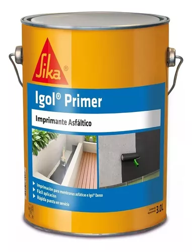 Sika Igol Primer imprimante asfaltico 3 lts