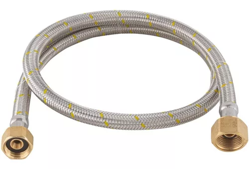 Flexible gas 1/2x1/2 x 100cm HI-HI Multimarca