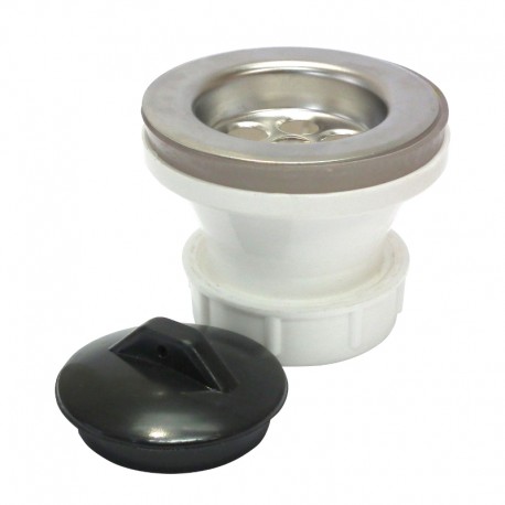 Desague lavaplato receptáculo tapón 1 1/2" Hoffens