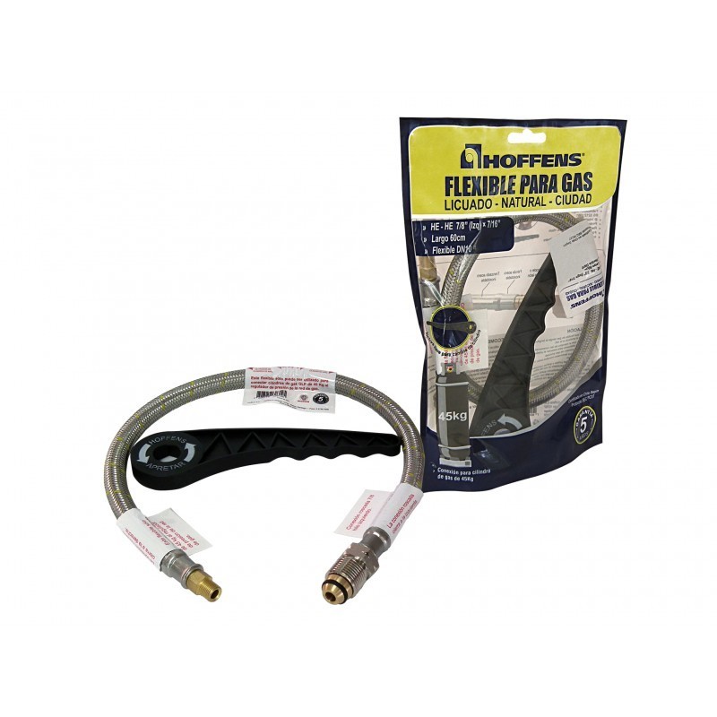 Flexible gas 45kg  7/8 x 7/16 60cm  HE HE