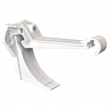Gancho canaleta invisible blanco Hoffens