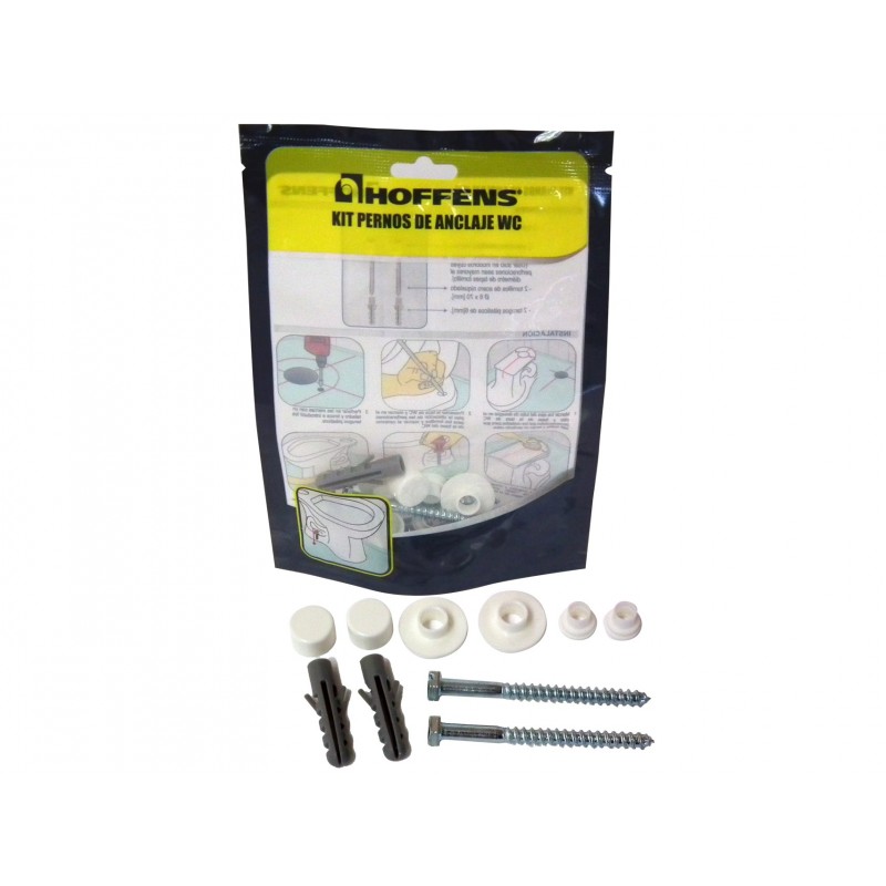 Kit Pernos de Anclaje WC Hoffens