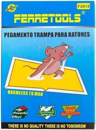 Trampa para ratones pegajosa 21 x 31 cms  Ferretools