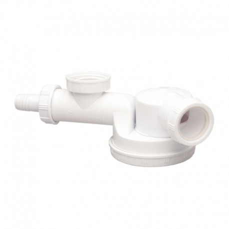 Sifon Lavaplatos 1 Taza 1 1/2  Salida Orientable Hoffens