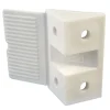 Escuadra triangular doble blanco closet DVP (un)