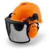 Casco seguridad para motosierra con pantalla y orejeras Sthil