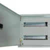 Tablero metálico embutido 18 puestos (2 x 9)  Ekoline