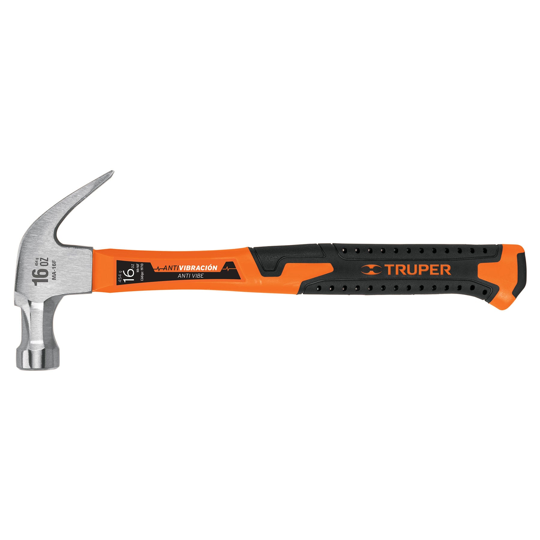 Martillo carpintero fibra 16oz / 13`` (19710)  Truper