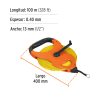 Huincha medir 100 m fibra (12645) Truper