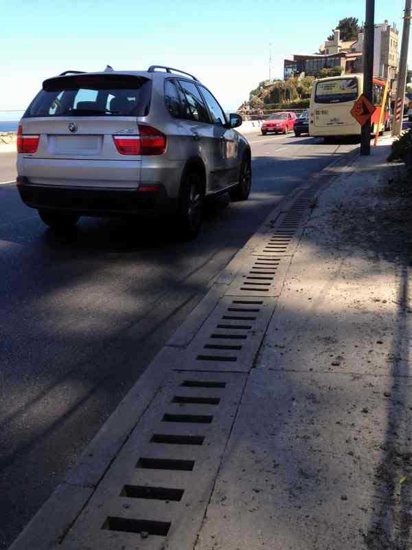 Rejilla para canaleta concreto mediana  36 cm x 1 mts