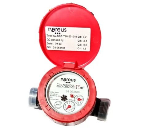 Medidor agua caliente 3/4  DN20  Nereus